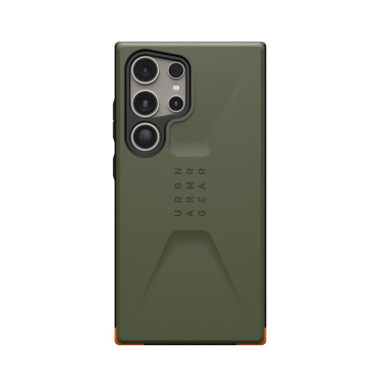 Urban Armor Gear (uag) - Civilian Case For Samsung Galaxy S24 Ultra - Olive Drab