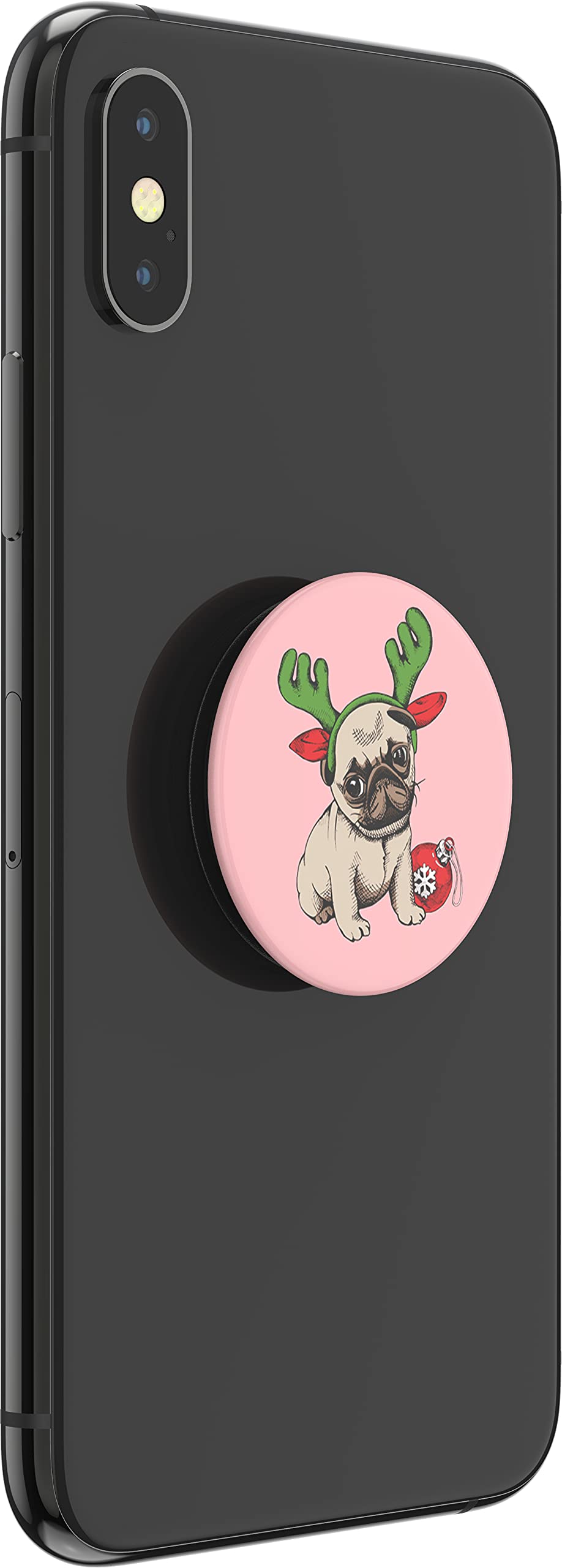 Popsockets - Popgrip - Holiday Pug