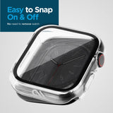 Case-mate - Tough Case With Integrated Glass Screen Protector For Apple Watch 45mm - Clear