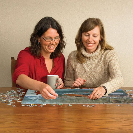 Cobble Hill 1000 Piece Puzzle - Fly Fishing - Sample Poster Included - image 4