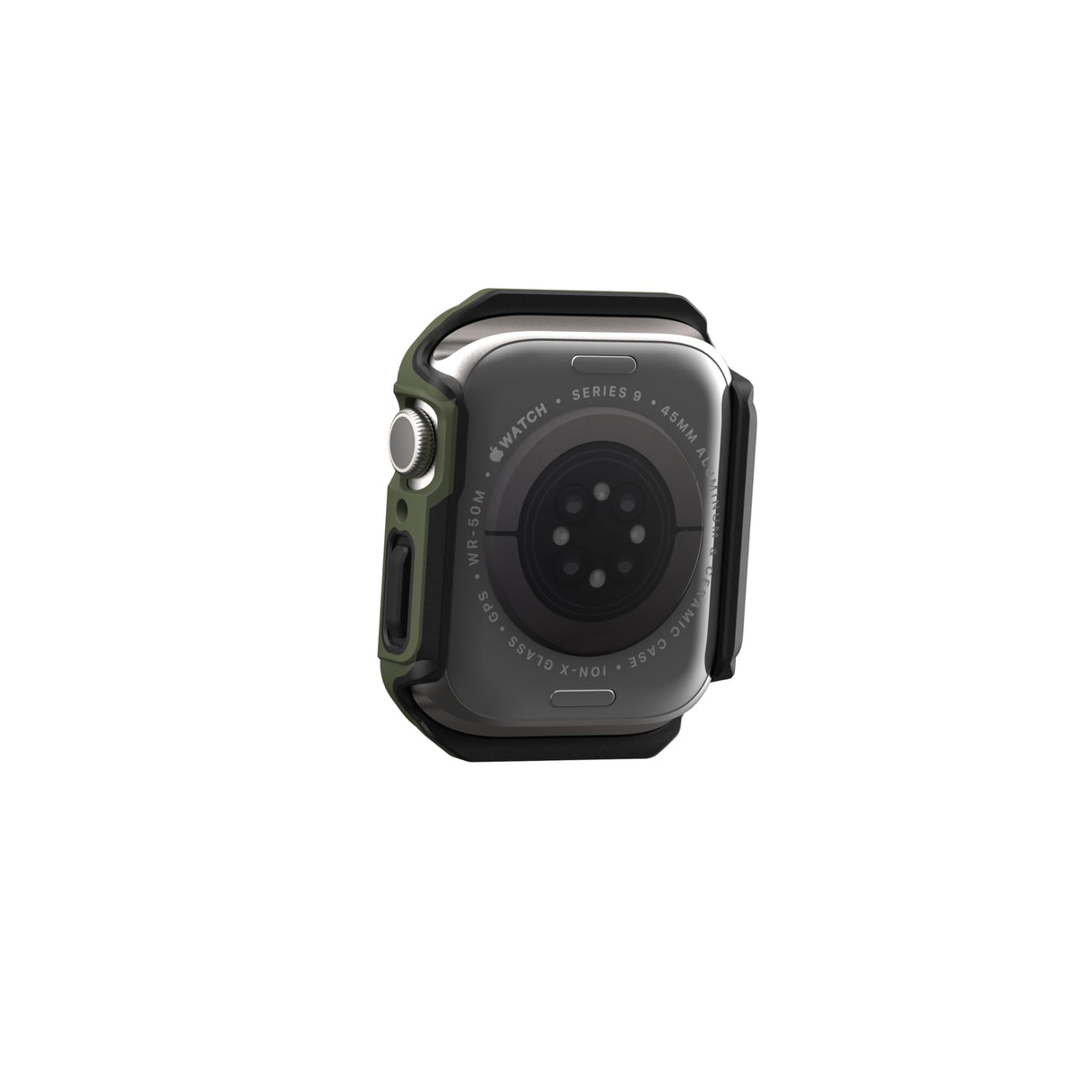 Urban Armor Gear (uag) - Civilian Case For Apple Watch 45mm - Olive And Black