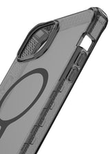 Itskins - Supreme_r Clear Magsafe Case For Apple Iphone 15 Plus / Iphone 14 Plus - Graphite