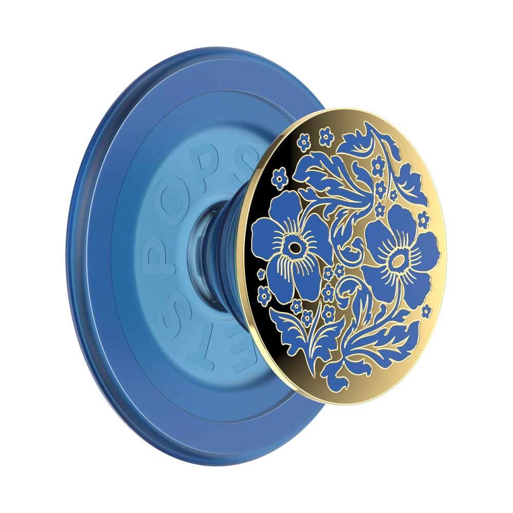 Popsockets - Magsafe Popgrip - Enamel Lace Vermeer Blue