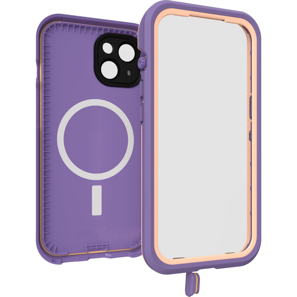 Otterbox - Fre Magsafe Case For Apple Iphone 15  - Purple