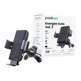 Prodigee - Energee Auto Vol 3 15w Wireless Charging Car Mount - Black