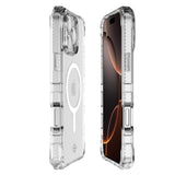 Itskins - Supreme_r Clear Magsafe Case For Apple Iphone 16 Pro Max - Transparent White Print