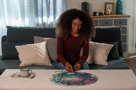 Ravensburger Circle of Colors: Ocean - 500 Piece Round Jigsaw Puzzle | Engaging Activity for Kids and Adults - image 4