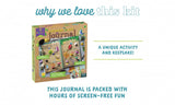 Craft-Tastic Scavenger Hunt Journal - Nature DIY Craft Kit - 32 Page Journal with Over 500 Stickers - Ages 6+