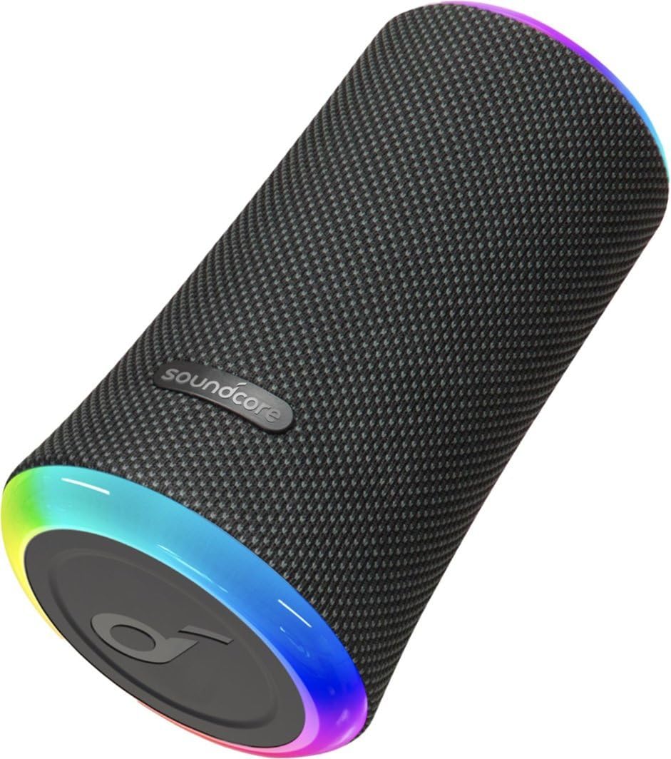 Soundcore - Flare 2 Bluetooth Speaker - Black