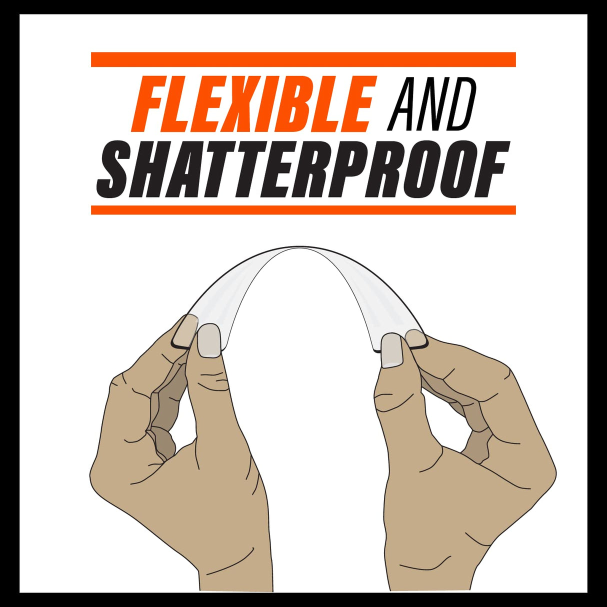 SAMSUNG GALAXY S23 PLUS GADGET GUARD FLEXIBLE SCREEN PROTECTOR - HYBRID GLASS