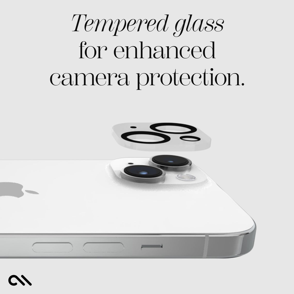 Case-mate - Rear Camera Lens Glass Protector For Apple Iphone 15 / Iphone 15 Plus - Clear