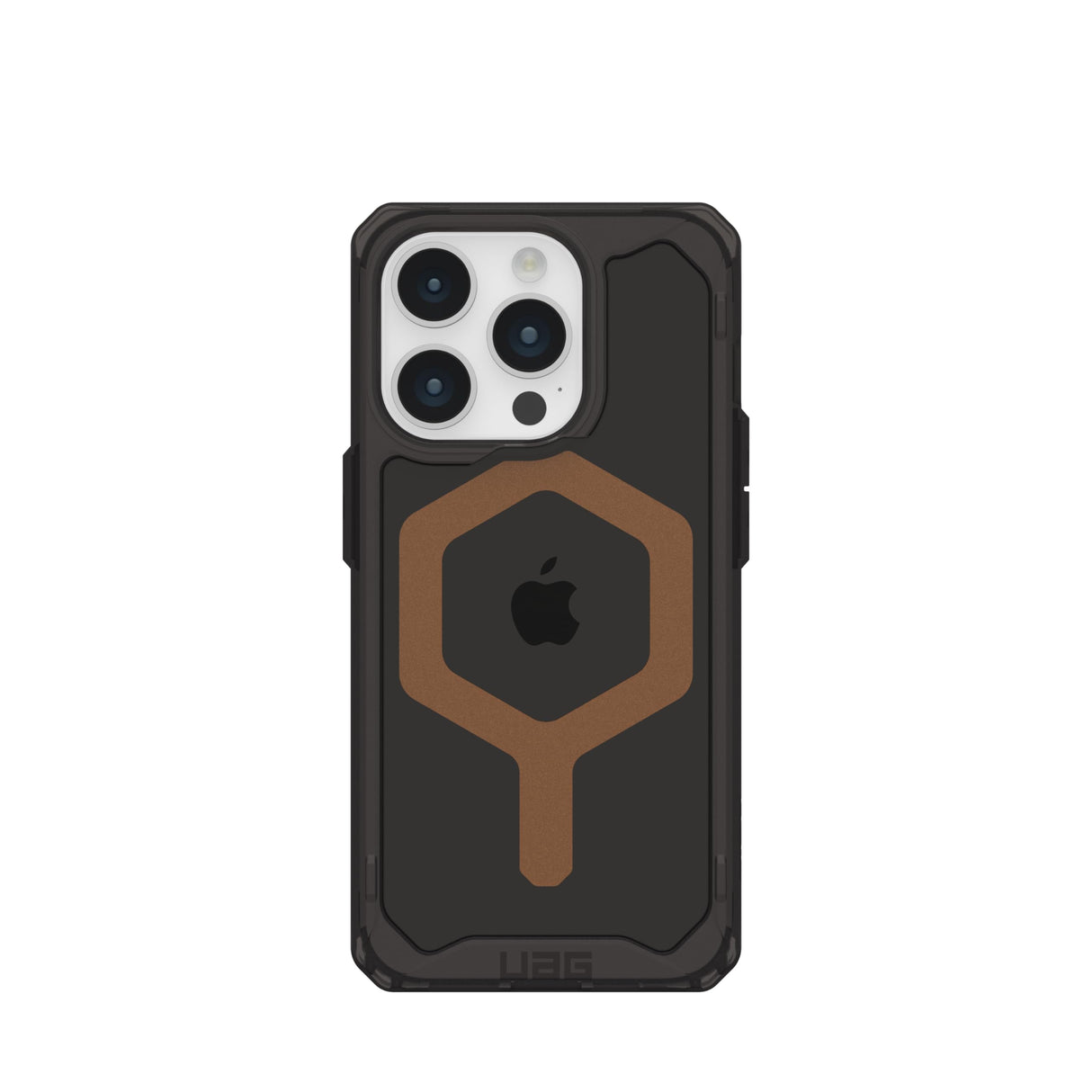 Urban Armor Gear (uag) - Plyo Magsafe Case For Apple Iphone 15 Pro - Black And Bronze