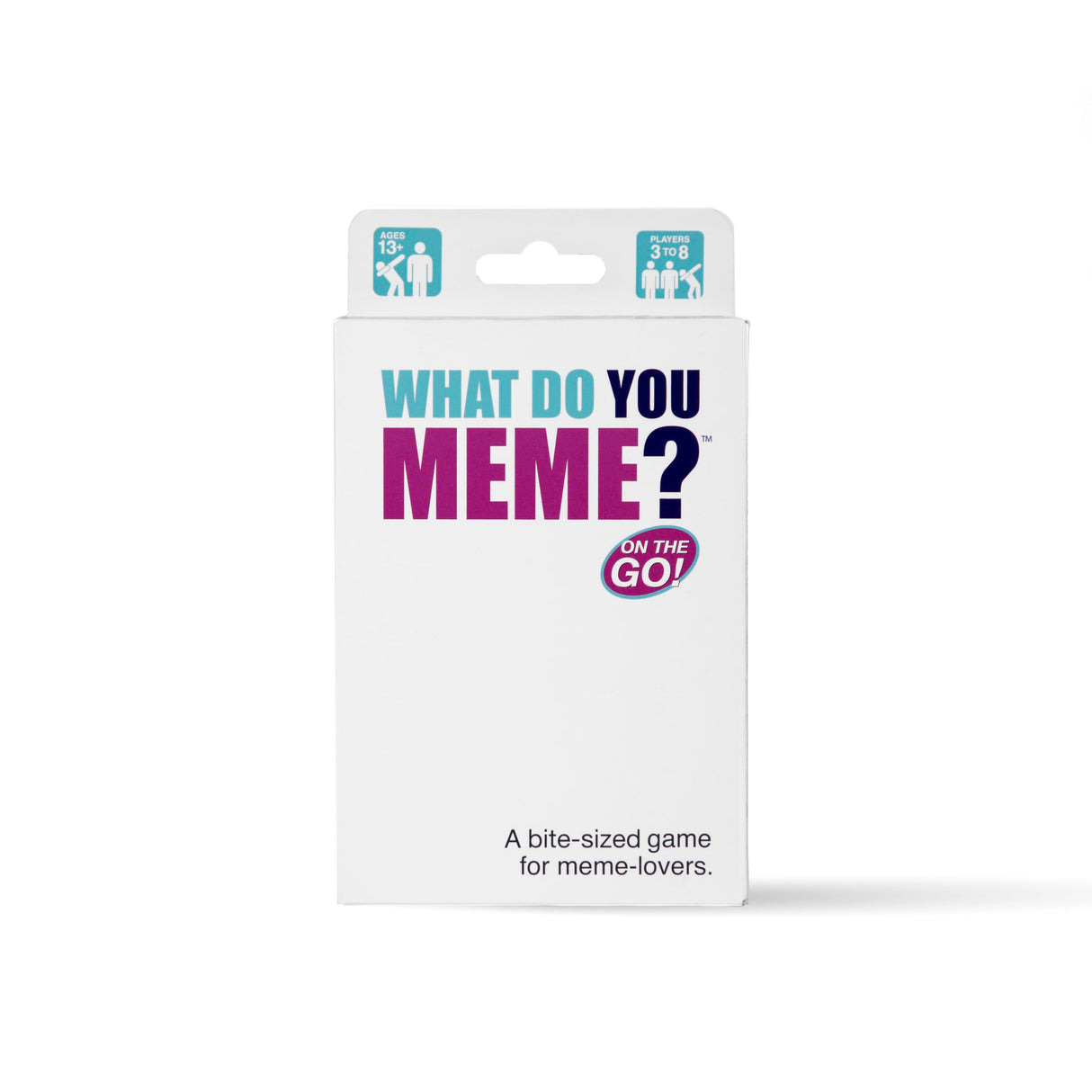 WHAT DO YOU MEME? On The Go! for Ages 13+, 3-8 Players, Travel Edition of The Game