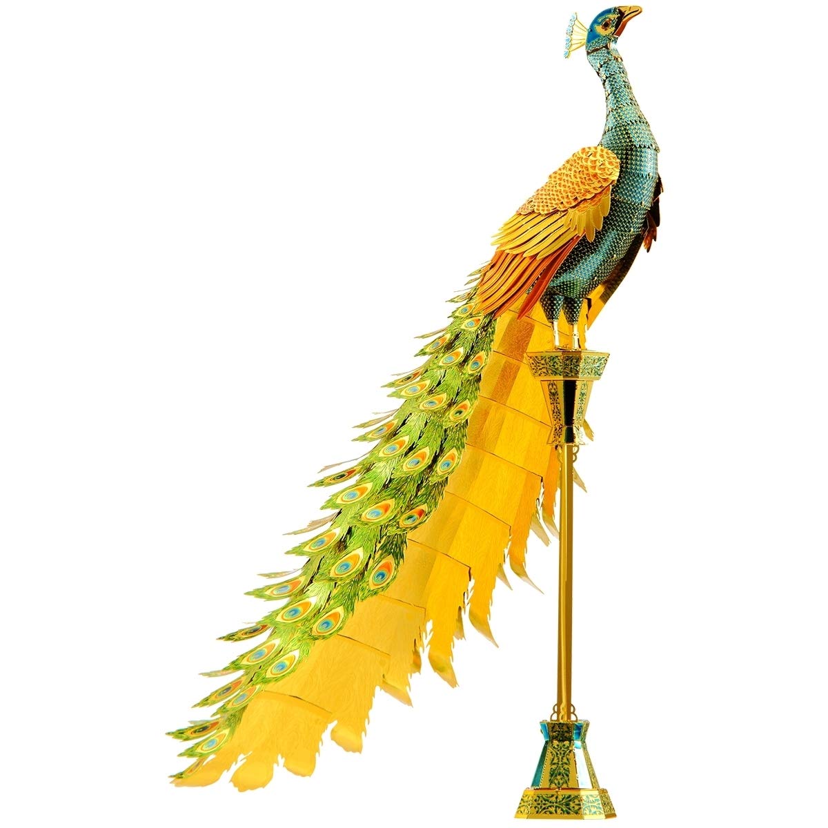 Fascinations ICONX Peacock 3D Metal Model Kit