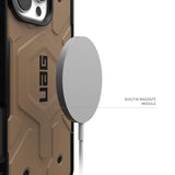 Urban Armor Gear (uag) -  Pathfinder Magsafe Case For Apple Iphone 16 Pro - Dark Earth