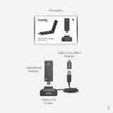 PLUGABLE WIFI 6 USB WIFI ADAPTER