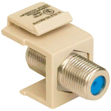 F CONNECTOR JACK LIGHT ALMOND