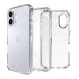 Itskins - Spectrum_r Clear Case For Apple Iphone 16 - Transparent