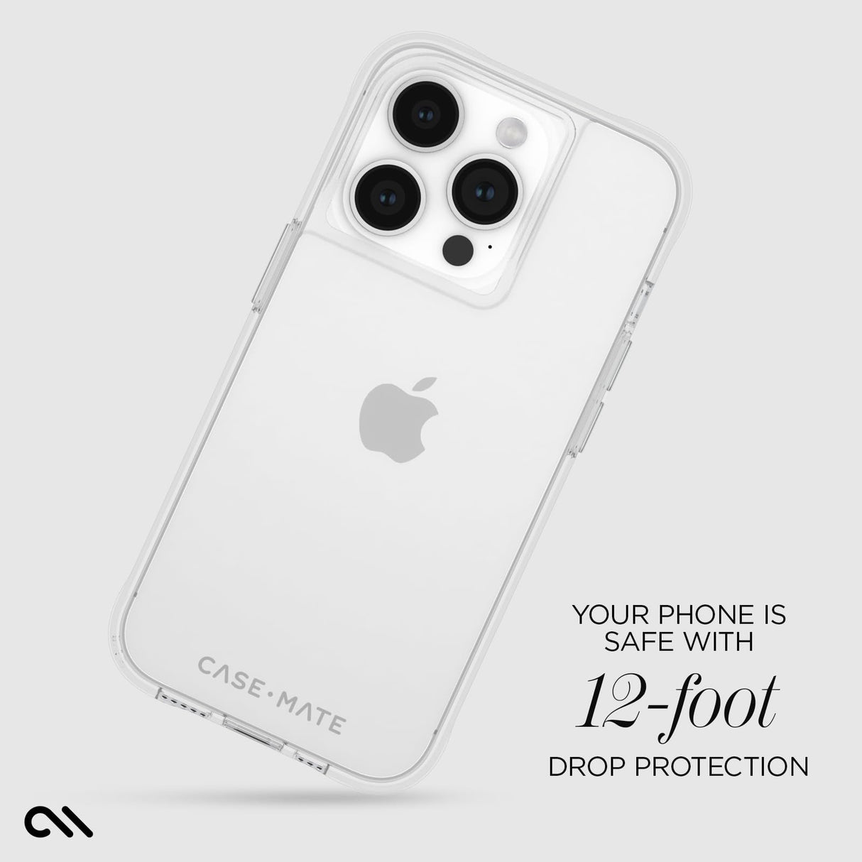 Case-mate - Tough Case For Apple Iphone 15 Pro - Clear