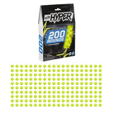 Nerf Hyper 200-Round Refill – Includes Pack of 200 Official Nerf Hyper Rounds – for Use with Nerf Hyper Blasters – Set of 200 Nerf Hyper Balls to Stock Up for Nerf Hyper Battles and Games