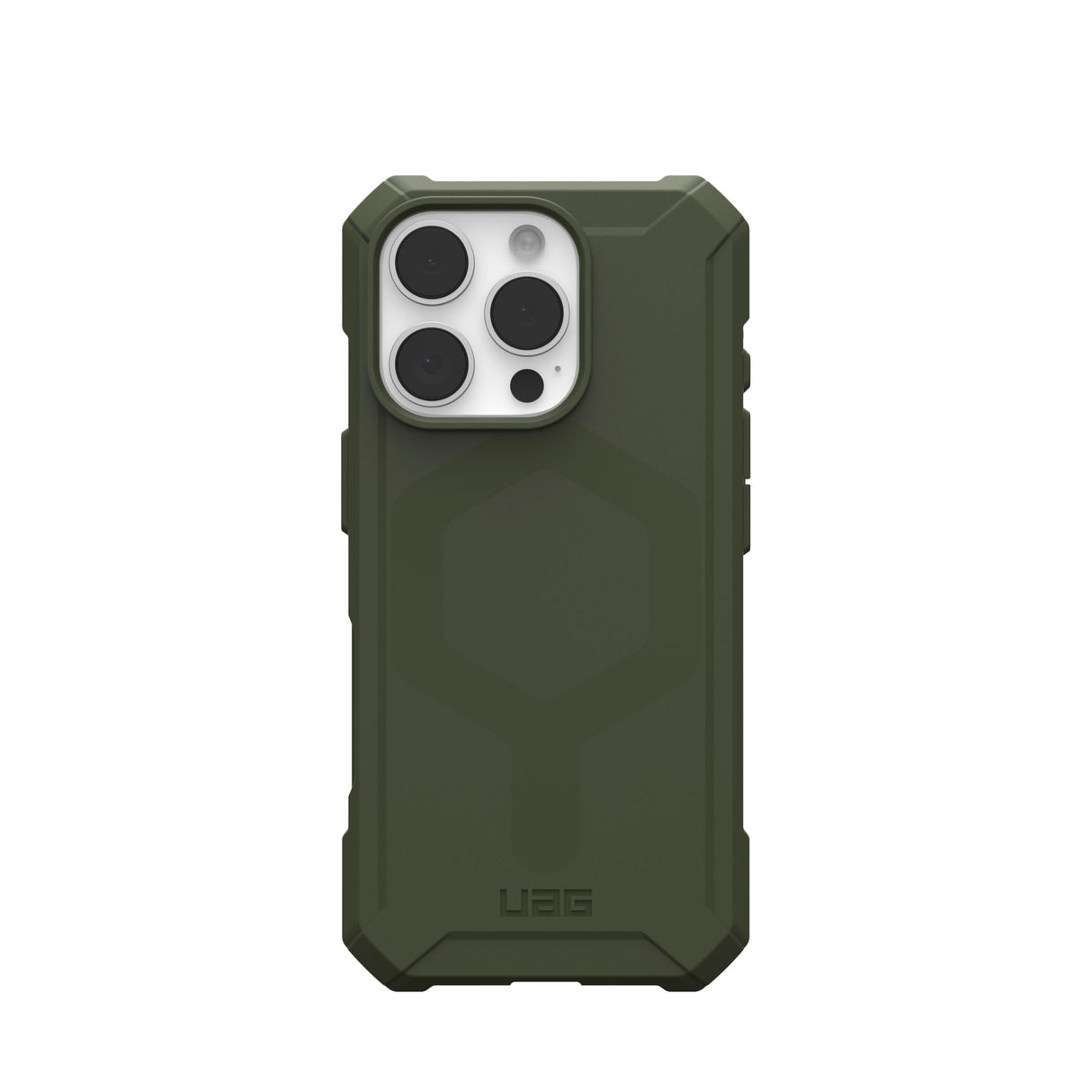 Urban Armor Gear (uag) -  Essential Armor Magsafe Case For Apple Iphone 16 Pro - Olive Drab