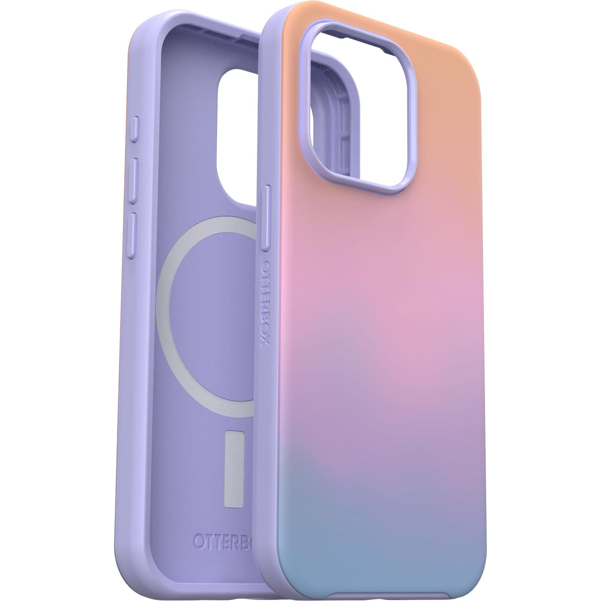 Otterbox - Symmetry Plus Graphics Magsafe Case For Apple Iphone 15 Pro  - Soft Sunset