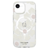 Kate Spade - Protective MagSafe Case for Apple iPhone 16e / iPhone 15 / iPhone 14 / iPhone 13 - Hollyhock Floral