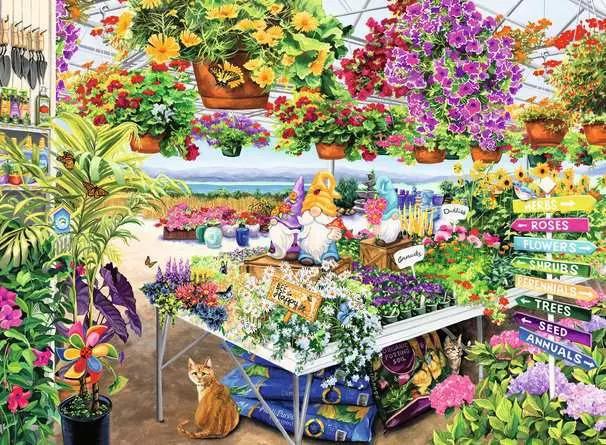 Ravensburger - Glorious Garden Center - 500 Pieces Puzzle