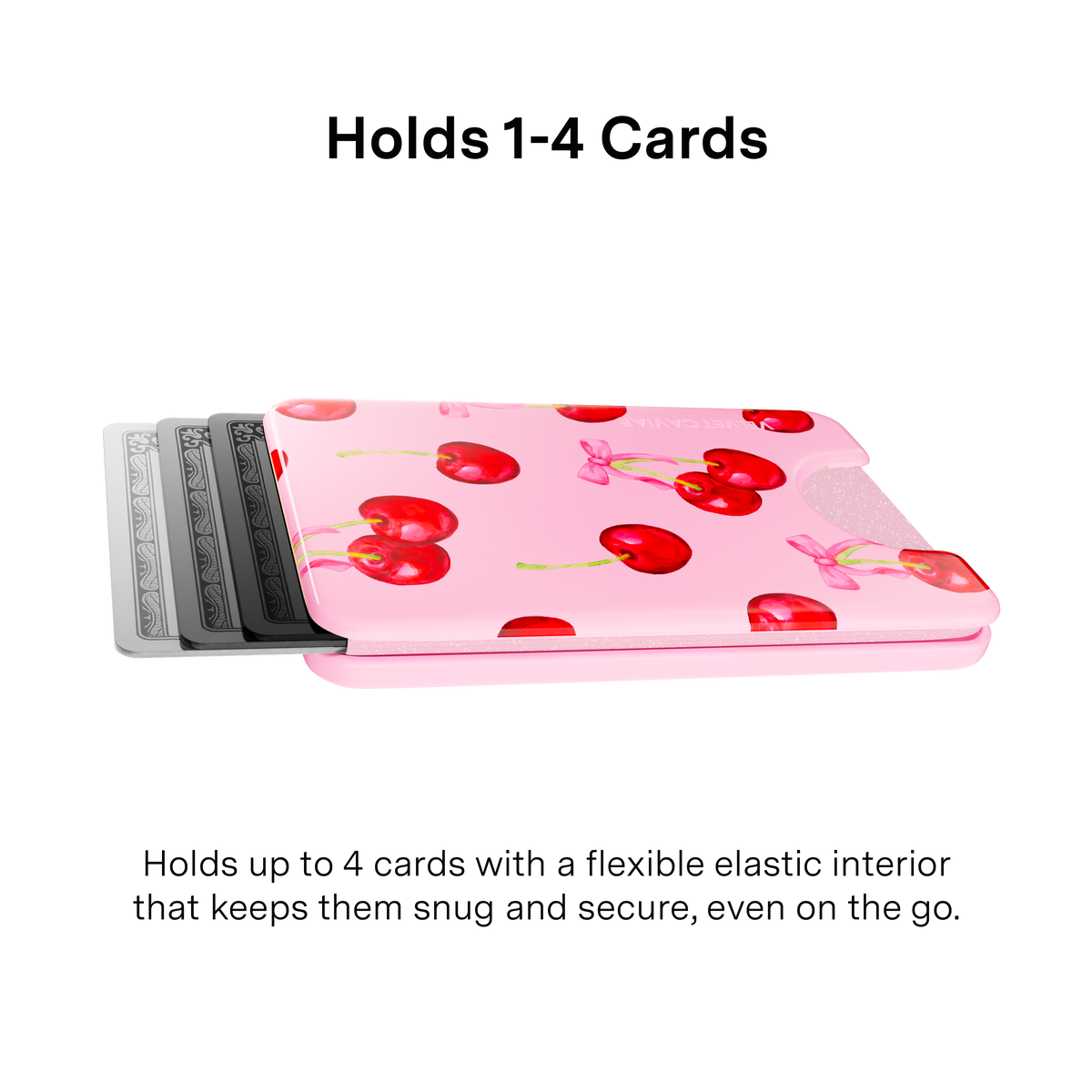 VELVET CAVIAR - 3pc Phone Accessory Gift Set - Sweet Cherry