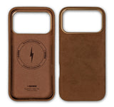 iPhone 17 Pro Max - Suede MagSafe Compatible Case - Brown - image 3