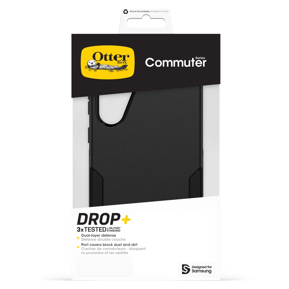 OtterBox - Commuter Case for Samsung Galaxy S25 Plus - Black