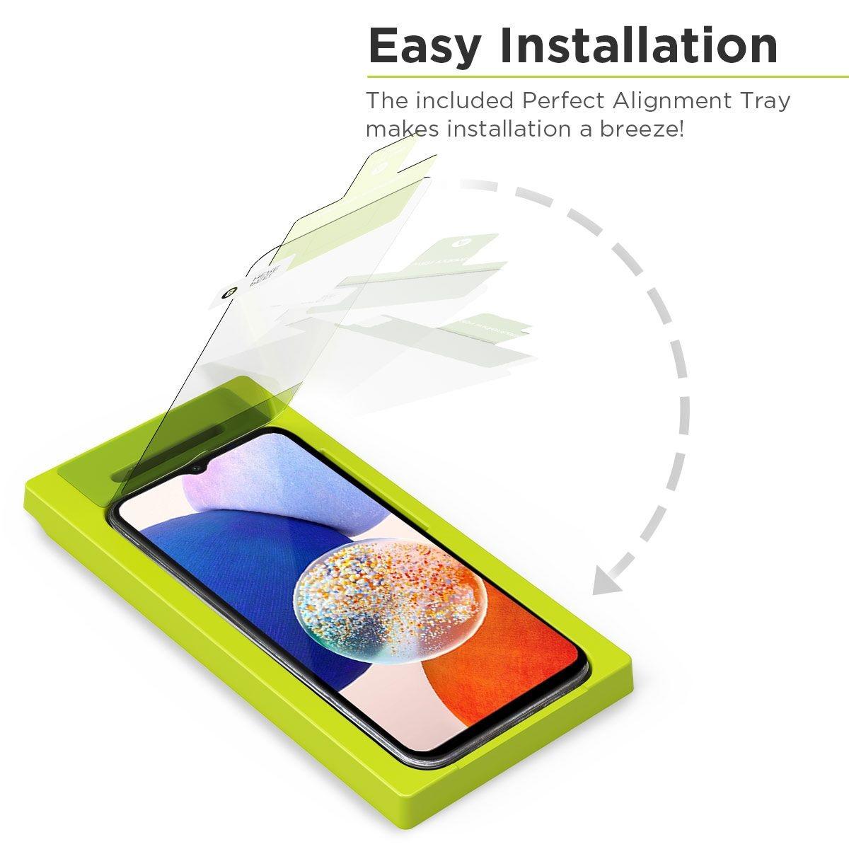 SAMSUNG GALAXY A14 PUREGEAR HD CLARITY SCREEN PROTECTOR WITH INSTALLATION TRAY