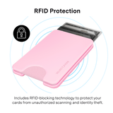 VELVET CAVIAR - Magnetic Phone Wallet-  Strawberry Milk