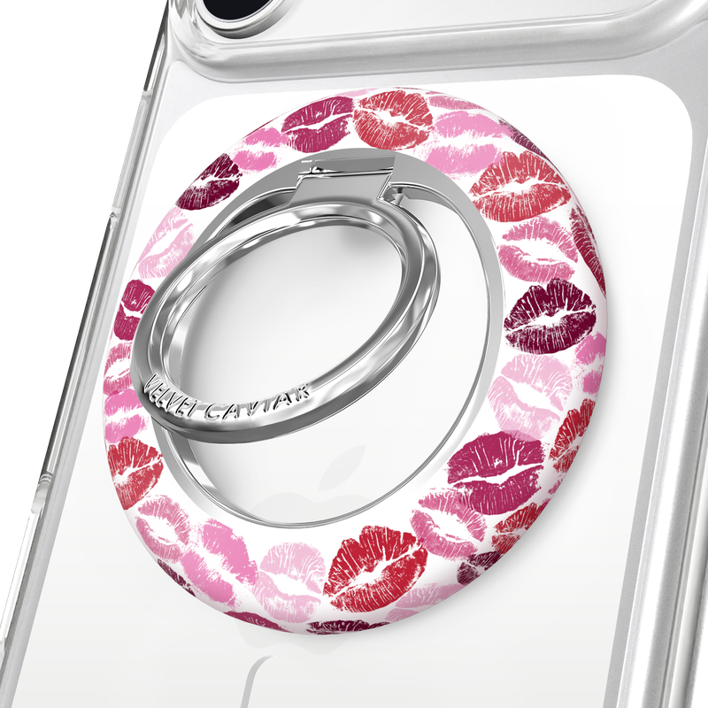 VELVET CAVIAR - Magnetic Phone Ring & Stand - Kiss Me