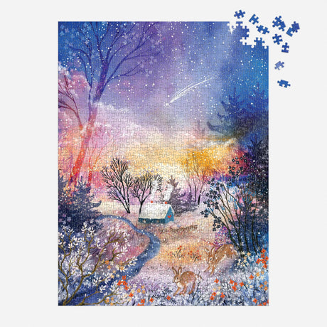 Galison - Enchanted Snowfall 1000 Piece Puzzle