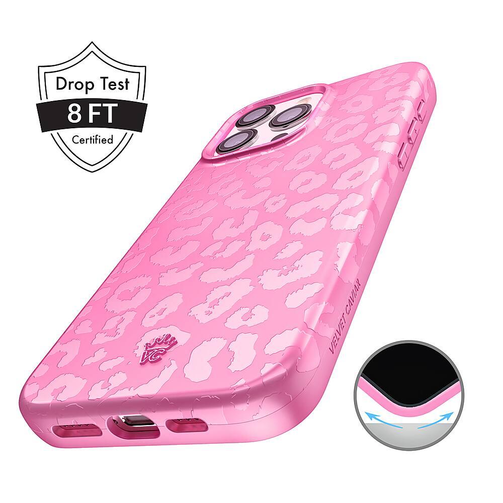 Velvet Caviar - Magsafe Case For Apple Iphone 16 Pro Max - Pink Ruby Leopard