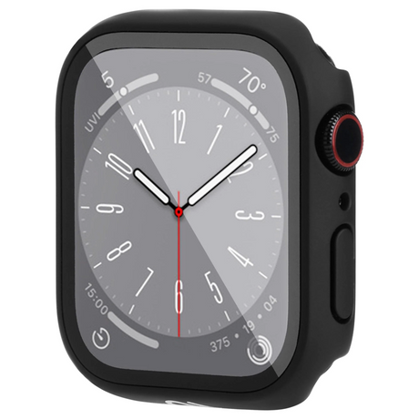 Case-Mate - Tough Case with Integrated Glass Screen Protector for Apple Watch 41mm - Black