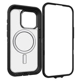 Otterbox - Defender Pro Xt Clear Magsafe Case For Apple Iphone 15 Pro  - Dark Side