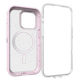 Otterbox - Defender Pro Xt Clear Magsafe Case For Apple Iphone 15 Pro  - Starry Mountain