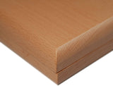 Wood Expressions - Solid Wood Folding Mancala with Glass Stones - 18 in.