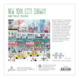 Galison - Michael Storrings New York City Subway 500 Piece Puzzle