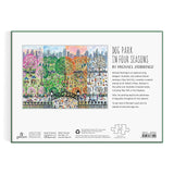 Galison - Michael Storrings Dog Park in Four Seasons 1000 Piece Puzzle