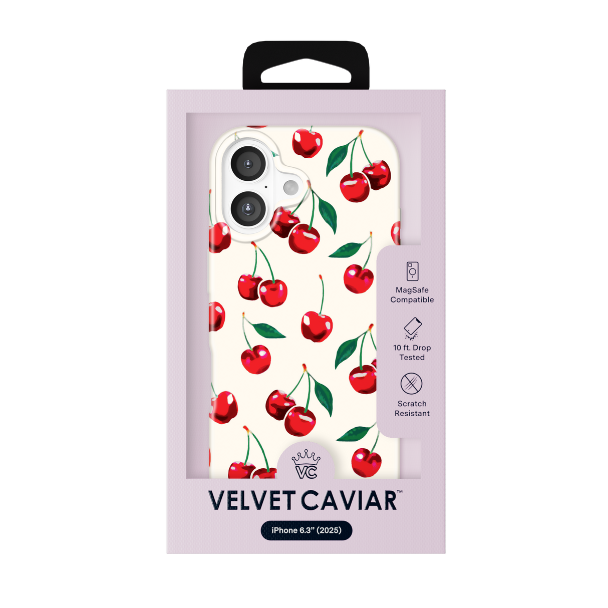 VELVET CAVIAR - IPhone 17 MagSafe Case - Mon Cheri Cherry
