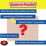 Wood Expressions - A is for Arson Alphabet Mystery Jigsaw Puzzles (2) 500 pcs