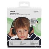 Belkin - Soundform Kids On Ear Headphones - Black