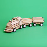 Kitsville - Train DIY Kit, Educational STEM Toy for Kids, Craft Kit