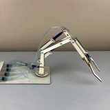 Kitsville - Hydraulic Robotic Arm DIY Kit, Educational STEM Toy for Kids