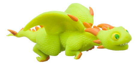 Toysmith - 10" Dragon Stretchy, Assorted Colors, Tactile Fun