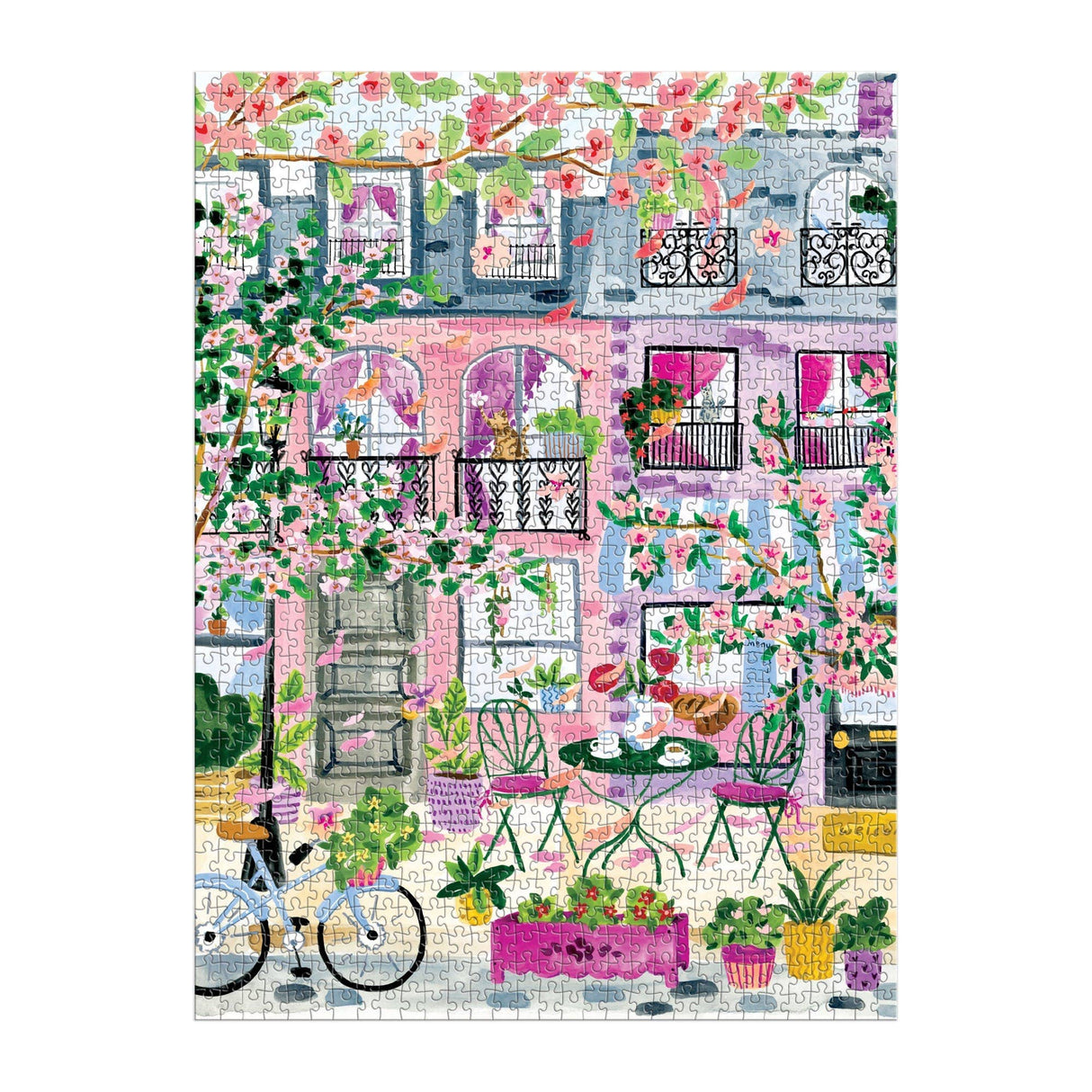 Galison - Cherry Lane Blossoms 1000 Piece Puzzle