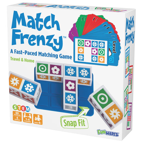 Match Frenzy Kids Games for Travel - Perfect for Games Night